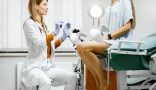 Gynecologist,Preparing,For,An,Examination,Procedure,For,A,Pregnant,Woman